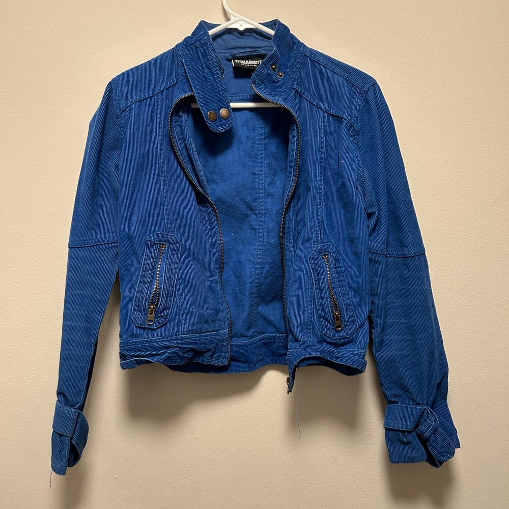 Steve & Barry's Corduroy Blue Jacket